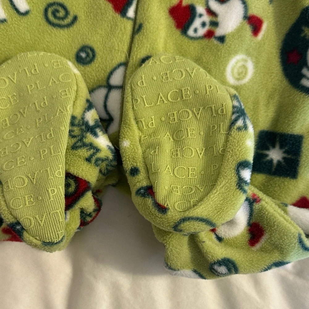 The Children's Place Holiday Footie Pajamas